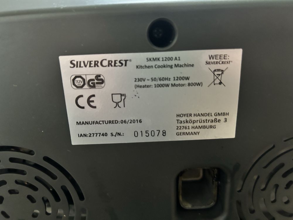 Robot kuchenny SilverCrest SKMK 1200 A1 - lidlomix