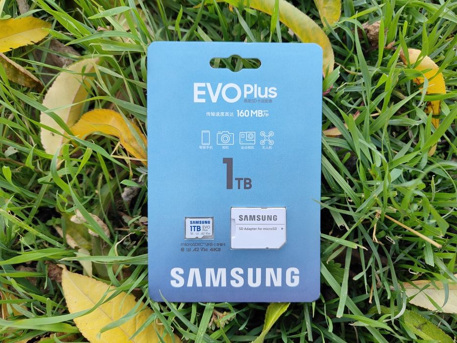 Карта пам'яті Samsung Evo Plus microSDXC 1TB + SD адаптер оригінал