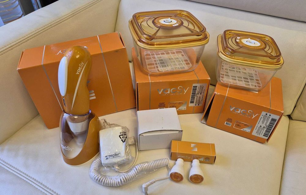 Zestaw pojemników próżniowych Vacsy Zepter Nowe