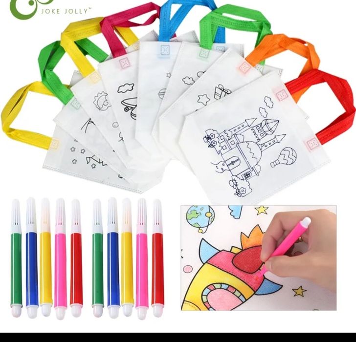 Розмальовка,розфарбовка, розкраска сумка дитяча творчість