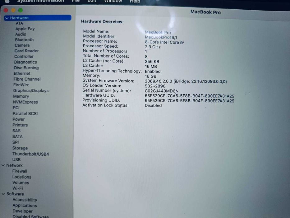 MacBook Pro 16,1 - baixa de preço