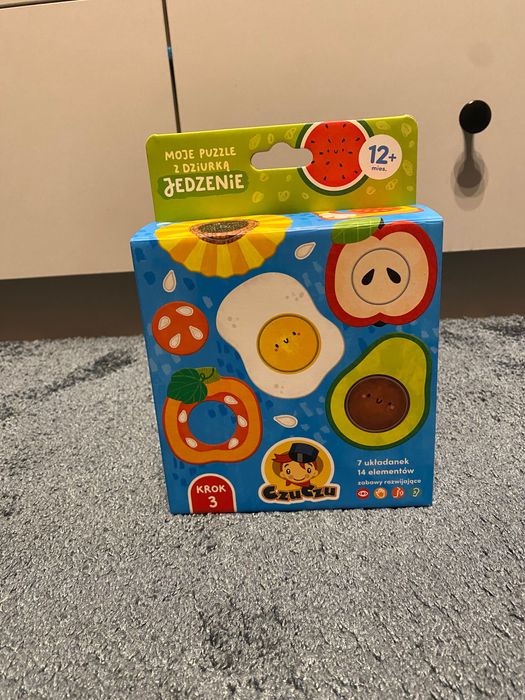 Puzzle z dziurką Czuczu - Jedzenie