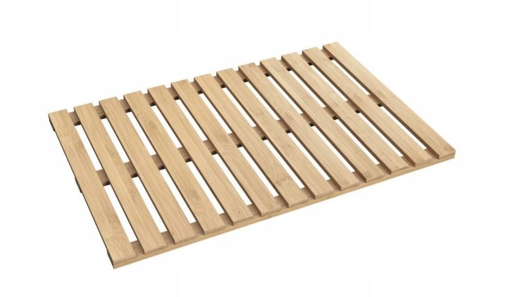 Bambusowa Mata Łazienkowa LIVARNO HOME 40 x 60 cm Wytrzymała Drewniana