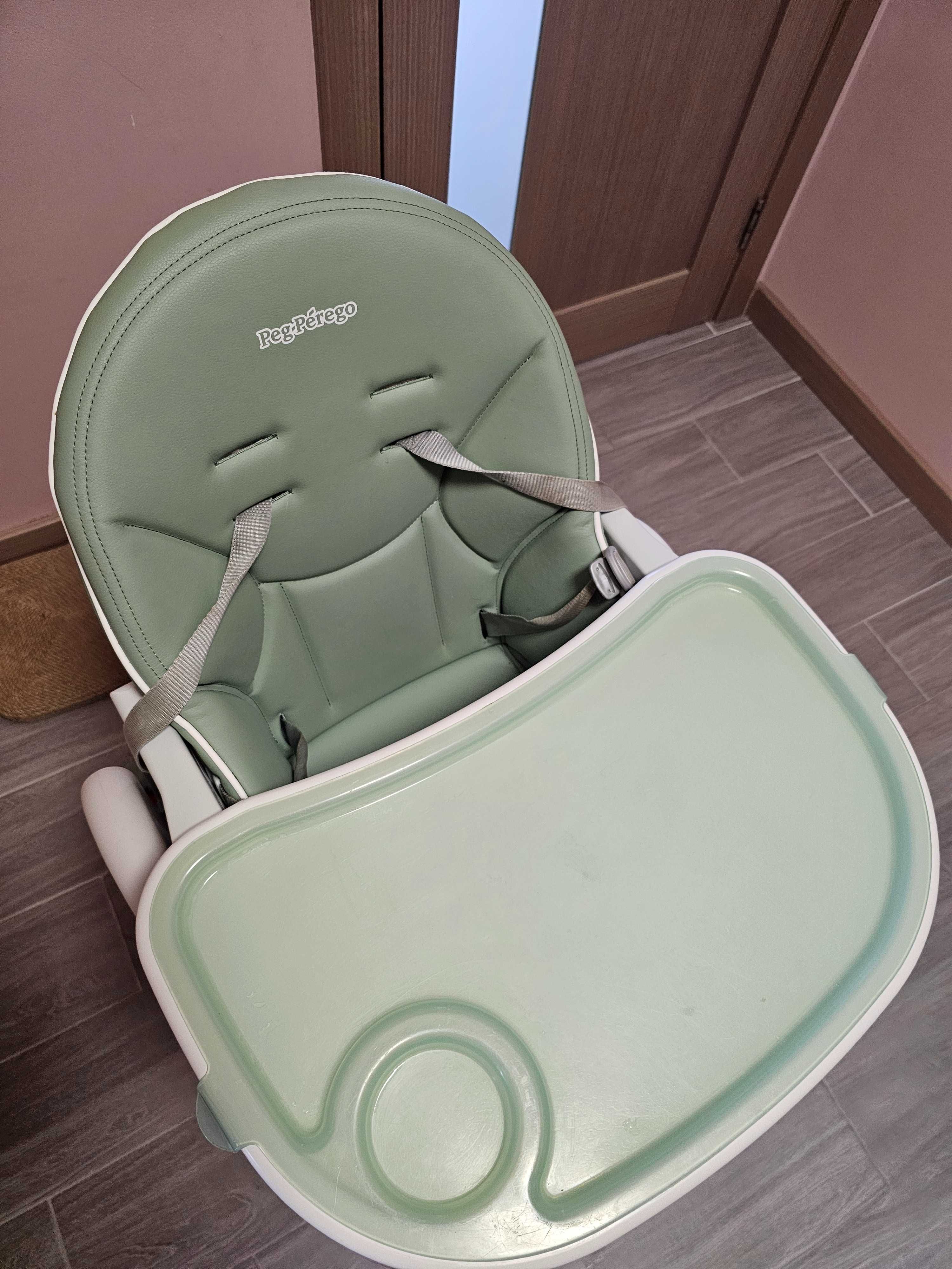 Стільчик для годування Peg Perego Prima Pappa Follow Me Mint