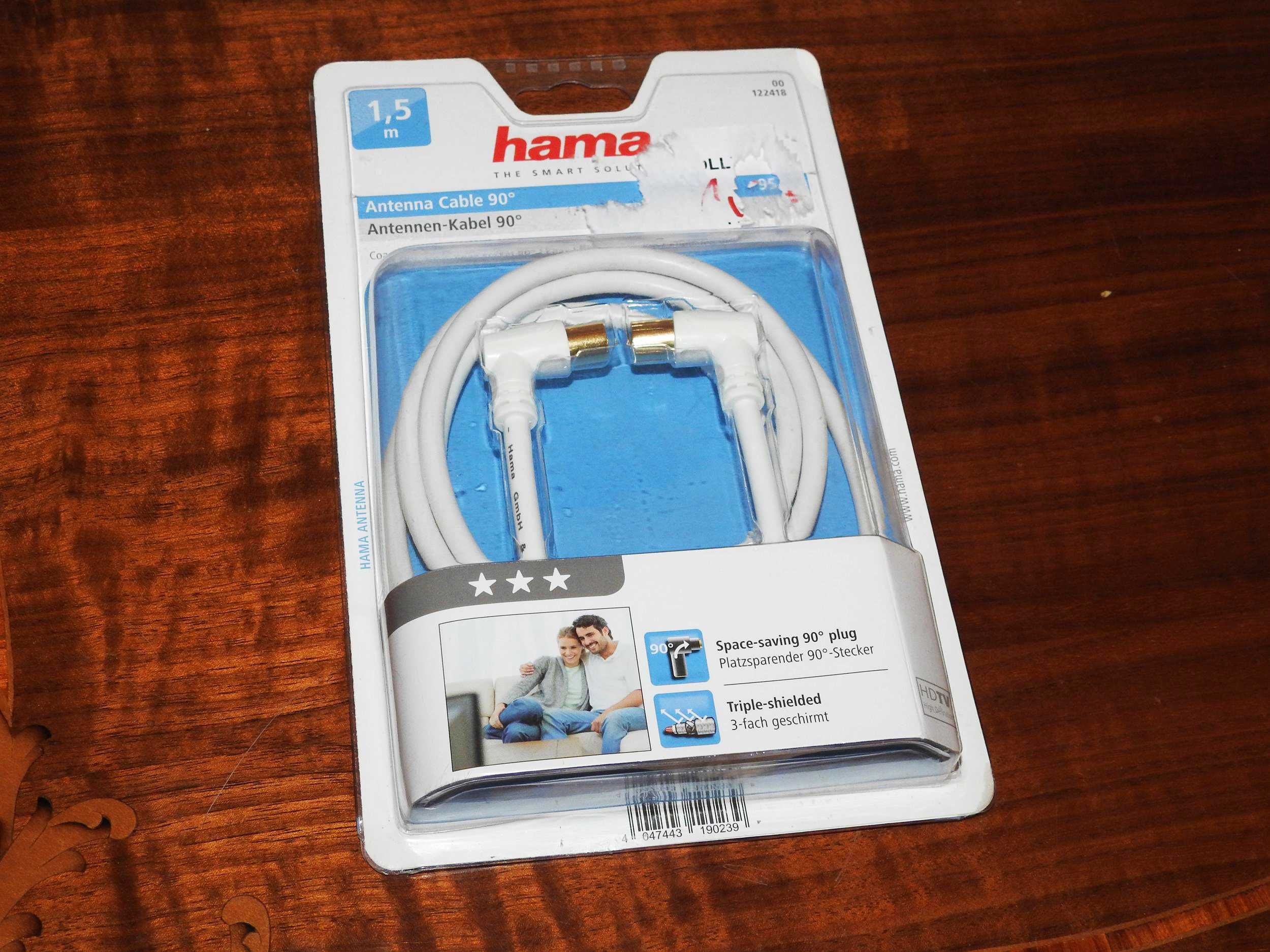 Kabel antenowy Hama - 1,5m