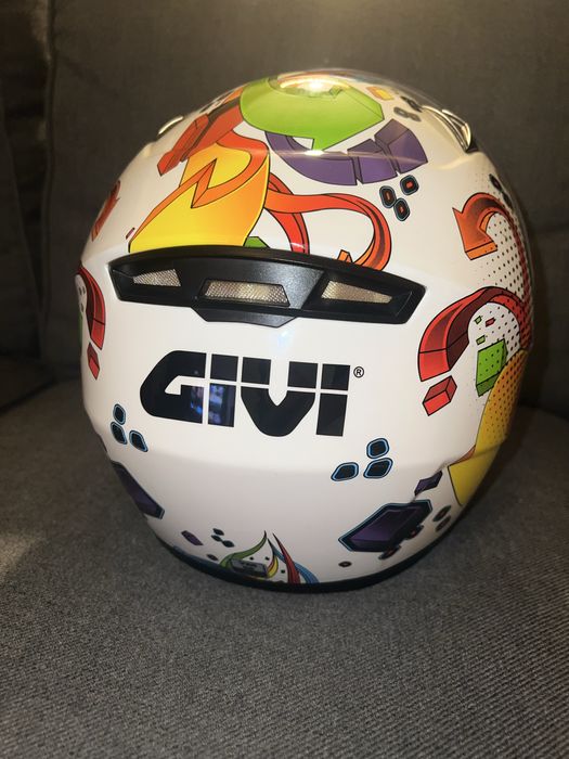 Capacete Moto Givi Junior 4 White