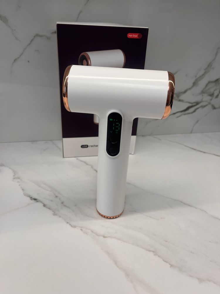 Аккумуляторный фен горячий воздух 15000 mAh