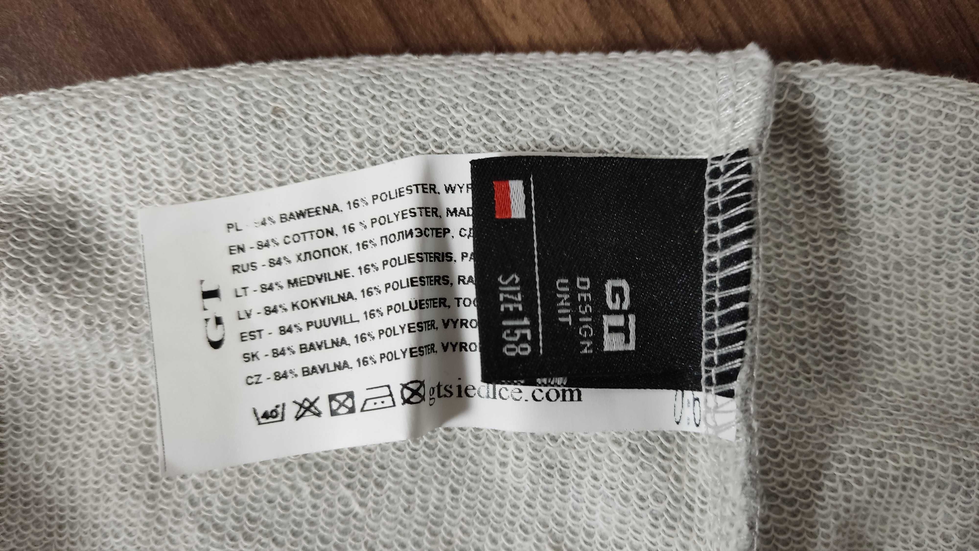 Dres spodnie dresowe GT 158 nowe szare