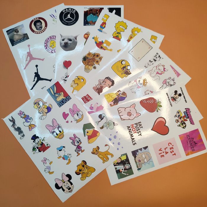 Наліпки, стікери під замовлення