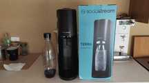 Sodastream Saturator Terra Black + butelka + pusta butla