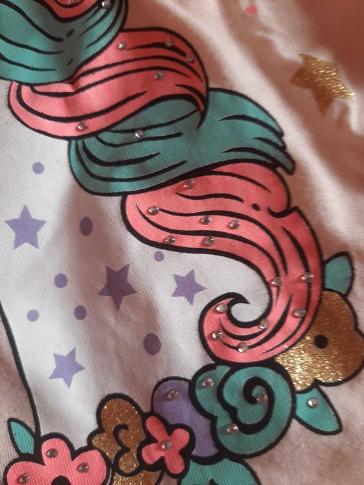 Zestaw z jednorożcem dla dziewczynki 92-98