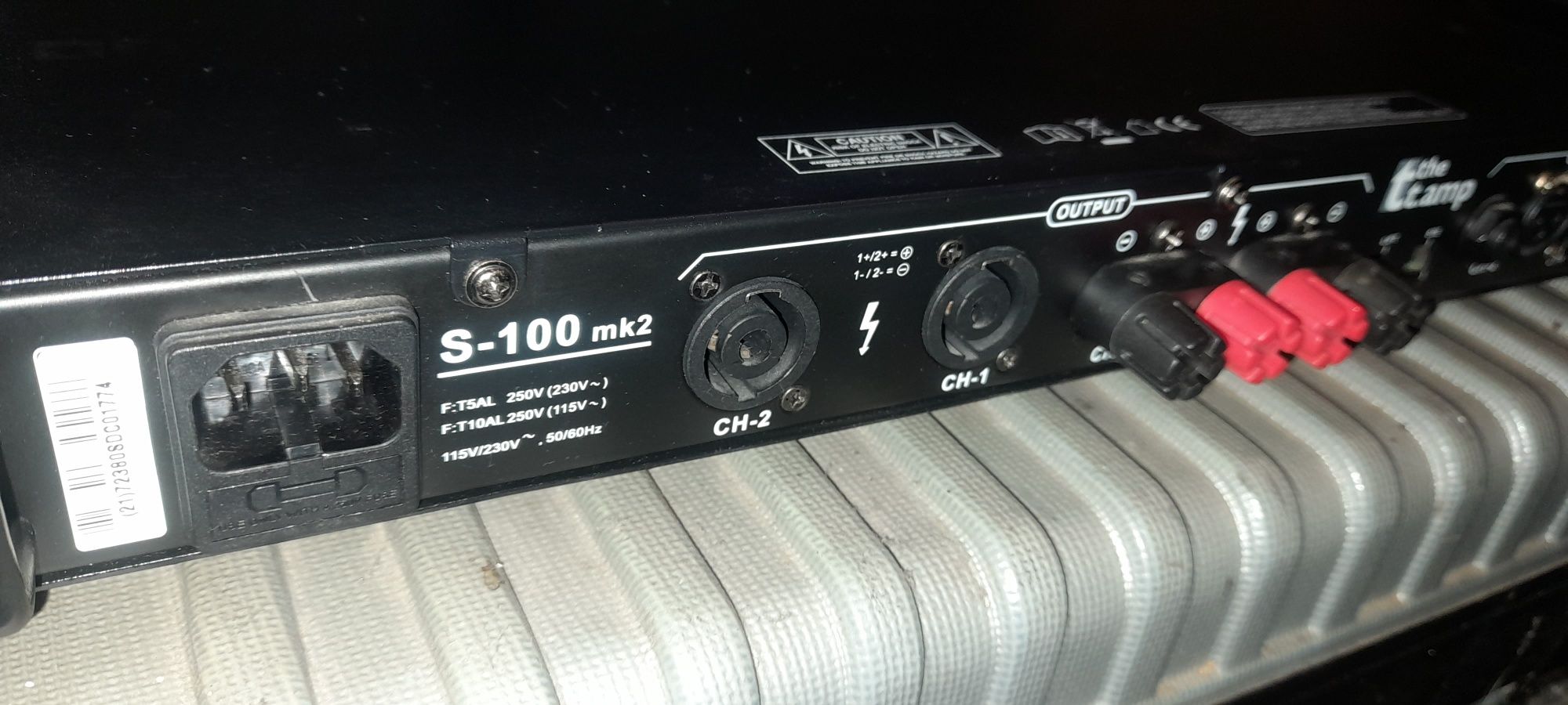 Amplificador T.amp S-100 mk2