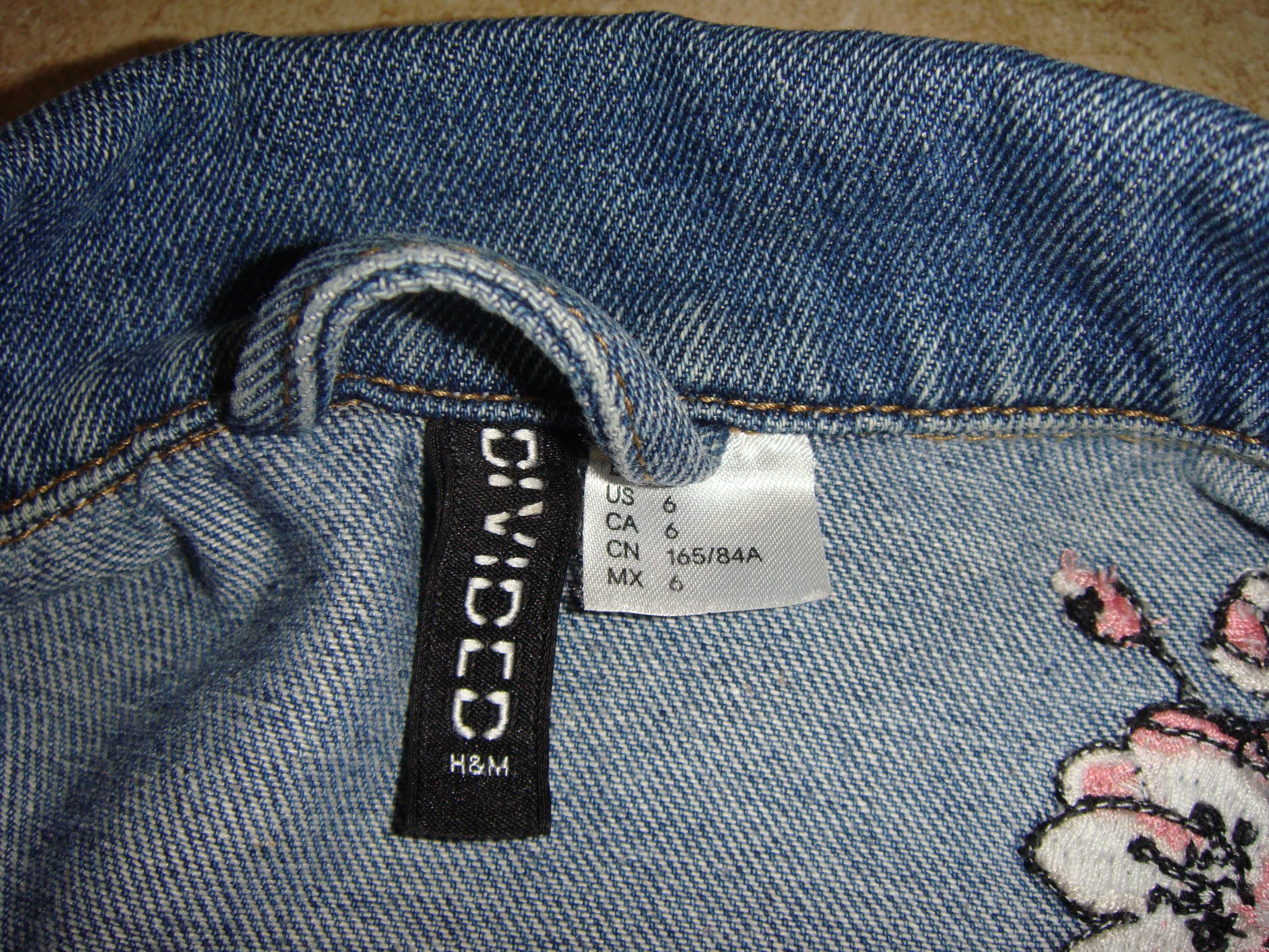 Женская джинсовая куртка H&M 44-46 M