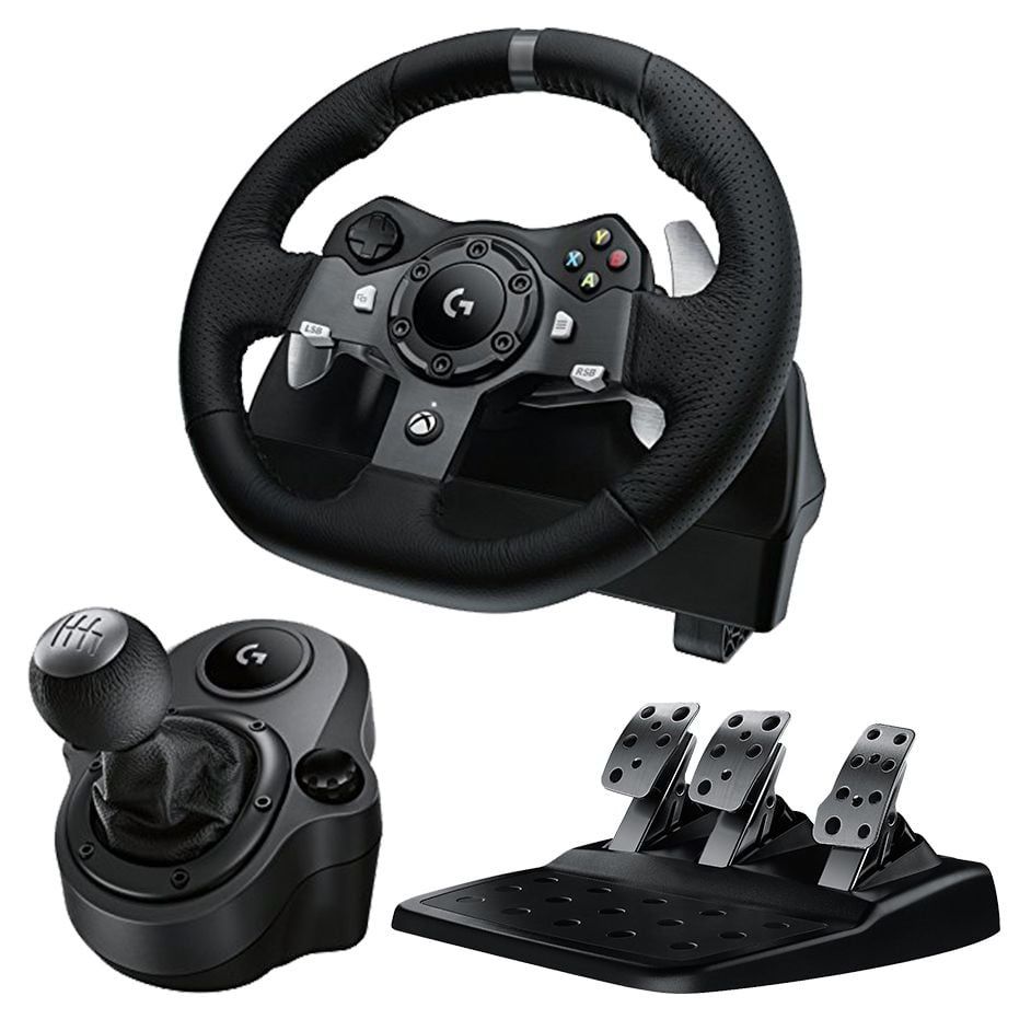 Logitech G920 volante e pedais XBOX playseat cockpit gaming