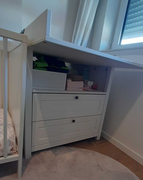 Movel Fraldario como novo