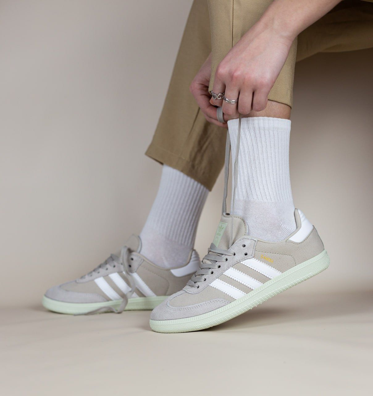 Adidas Samba Beige