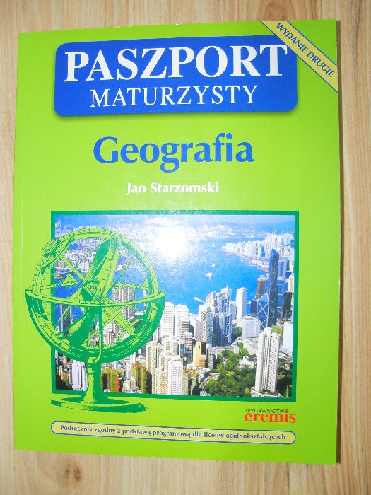 Geografia Paszport maturzysty, wydawnictwo Eremis.