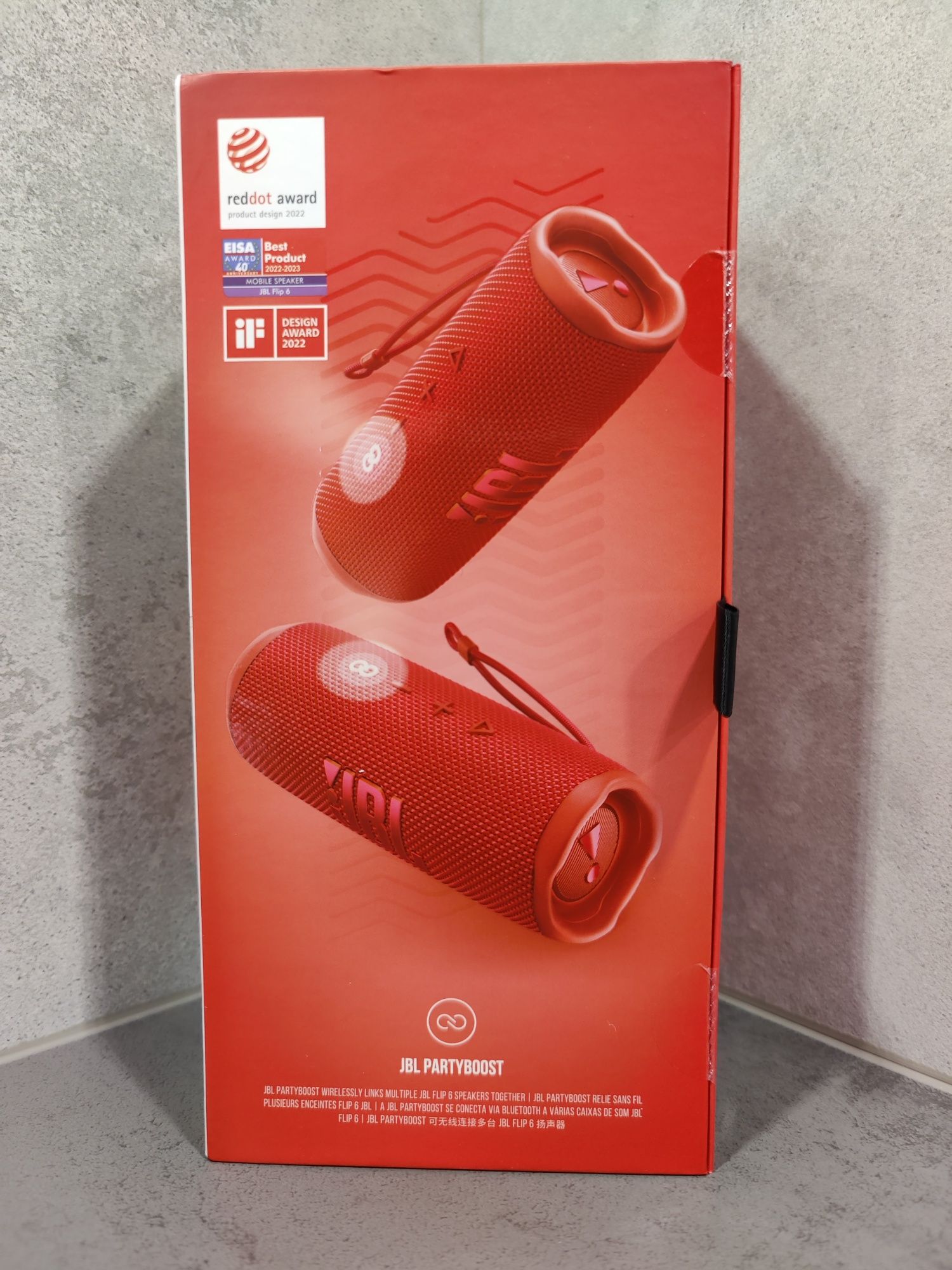 Głośnik JBL Flip 6 czerwony