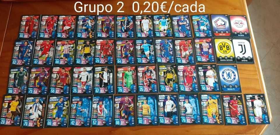 Cromos Abertos Match Attack 2019/20 ( Normal E Extra)