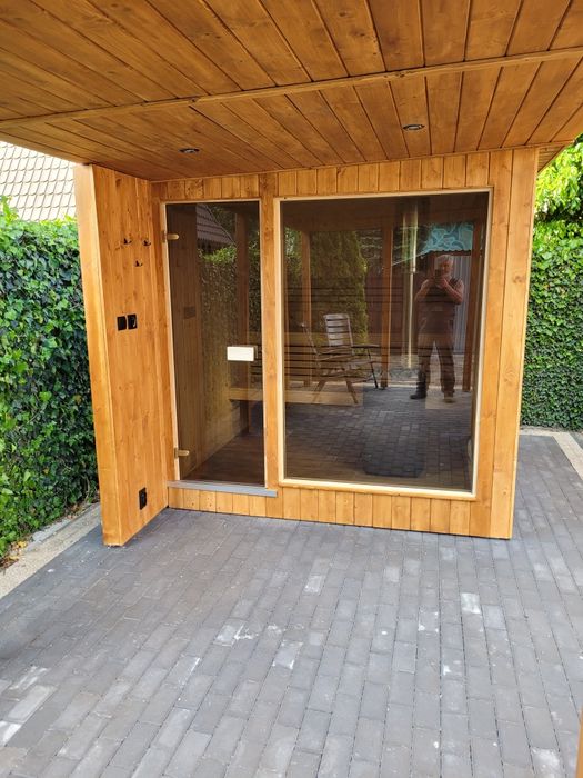 Okno do sauny szyby hartowane zespolone 1m2