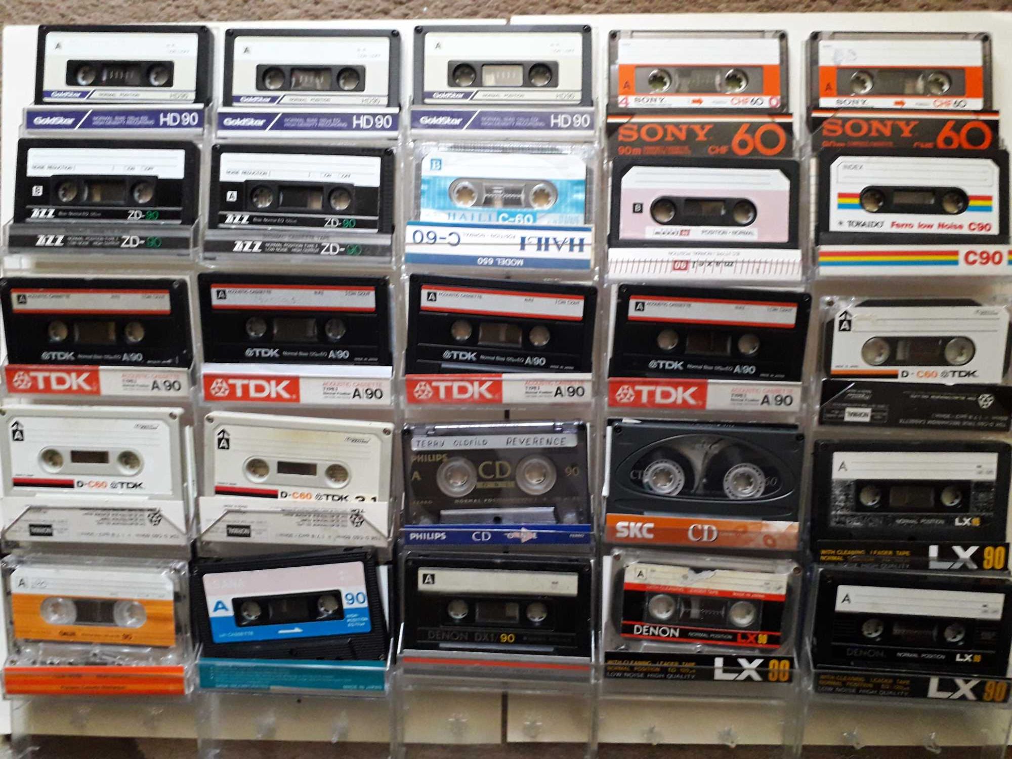 Кассета BASF Chrome90/Denon LX90/Philips Fs60/Oxus RS90/TDK SA60