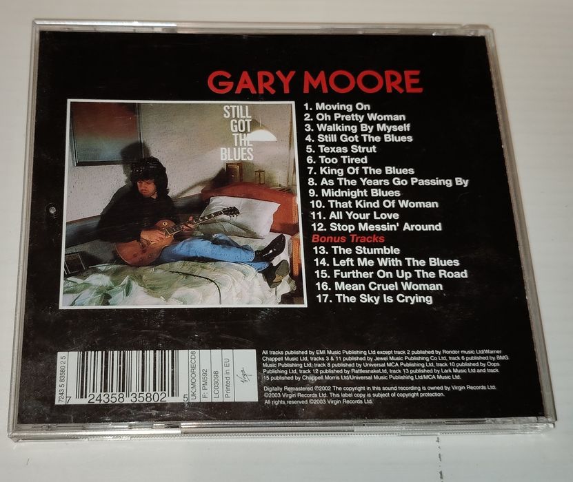 Gary Moor Still hot the blues CD