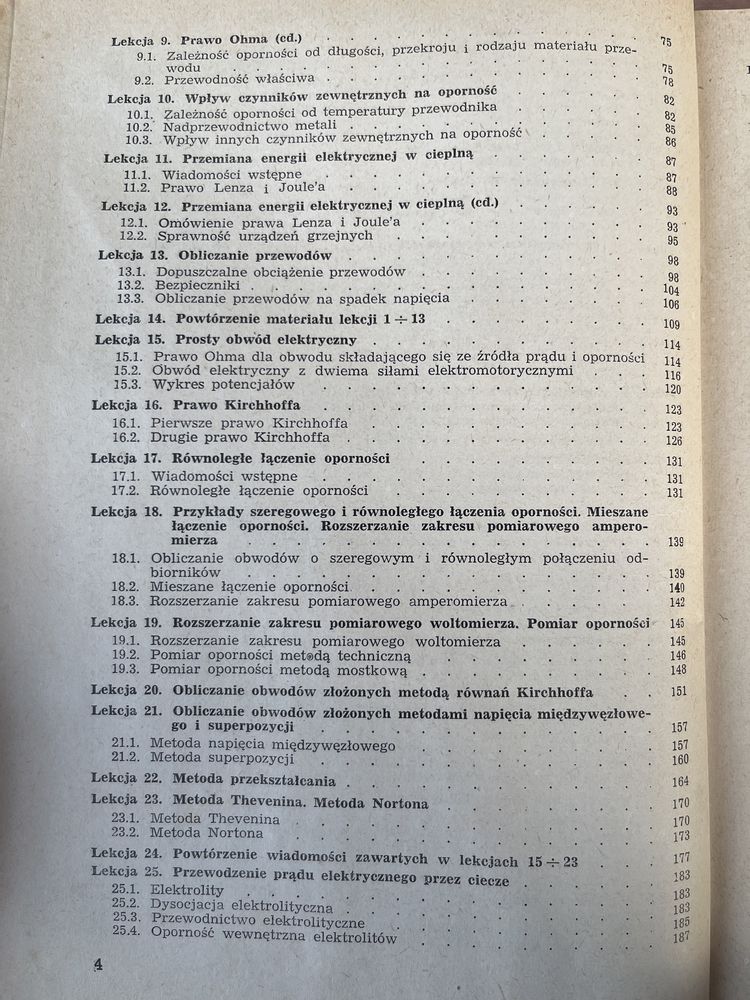 Podstawy elektrotechniki 1962 rok