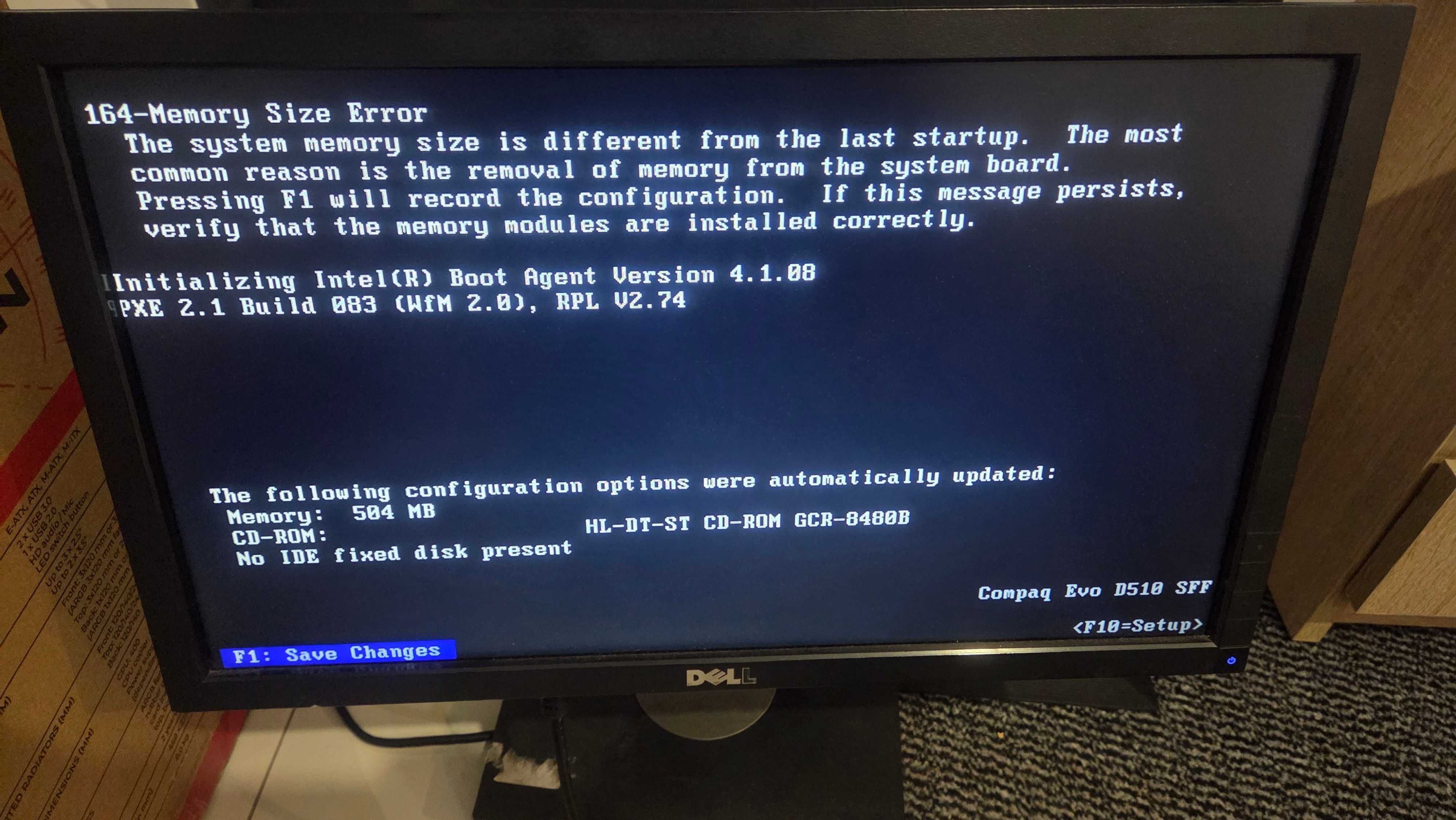 compaq d51s/p2 pentium 4 512 ddr