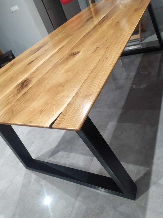 Stoł debowy  naturalny140-75