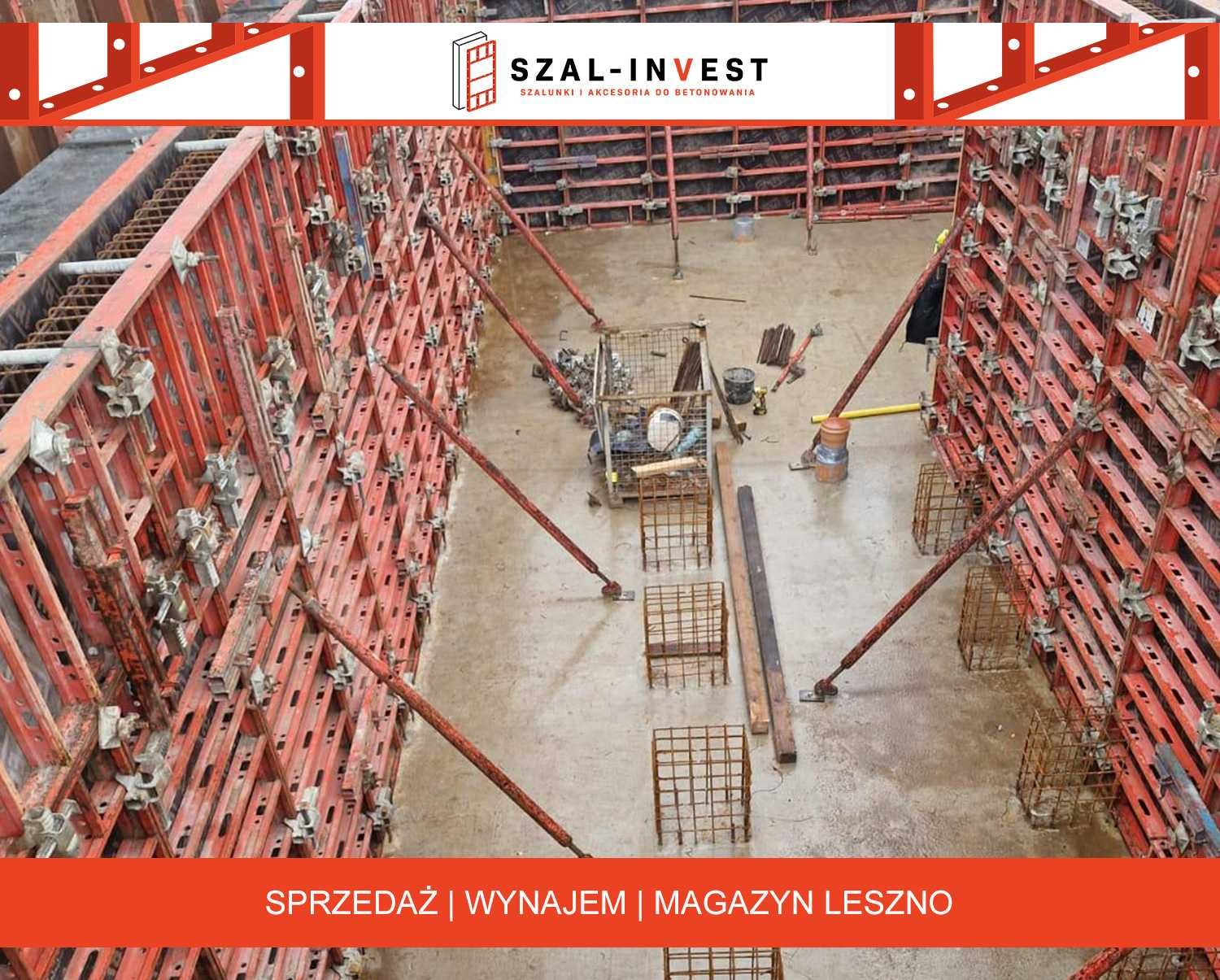 Wynajem i sprzedaż szalunków fundamentowych, ściennych i stropowych