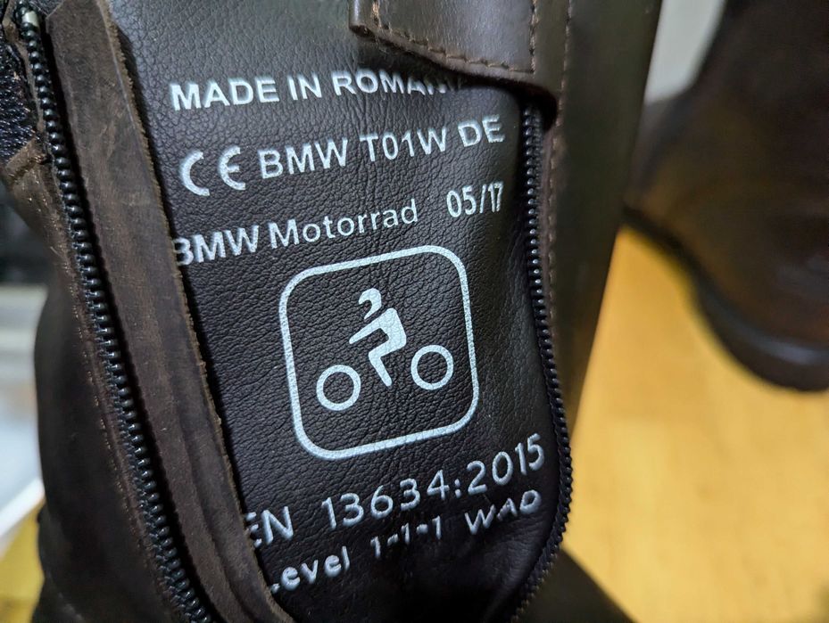 BMW Motorrad - шкіряні моточоботи мотоботинки