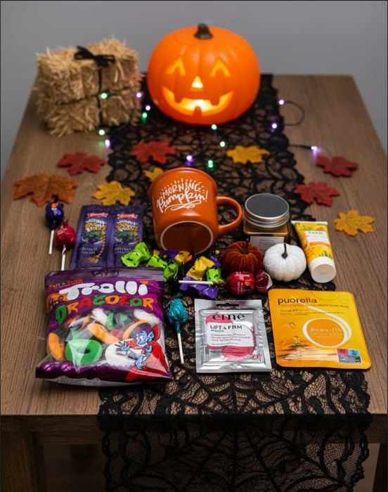 Halloweenowy BOO-Basket Rozmiar L Kosz Prezentowy