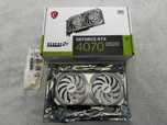 Karta graficzna MSI RTX 4070 Super Ventus 2X OC 12GB (idealny stan)