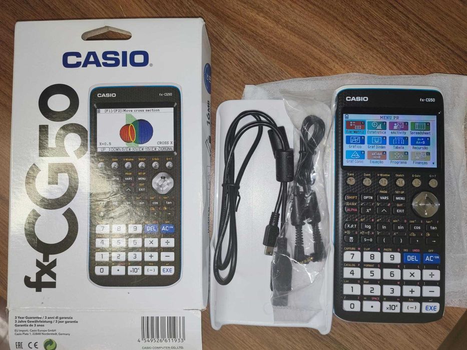 Calculadora Gráfica Casio FX-CG50 como nova