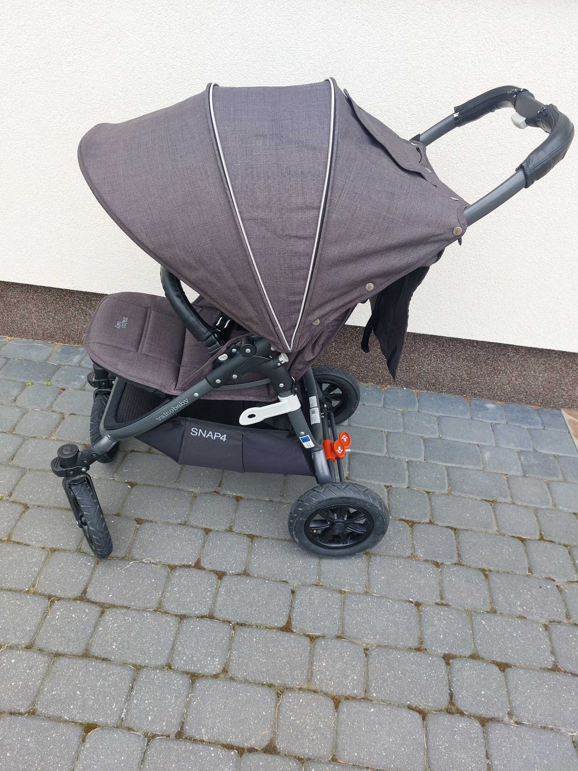 Wózek Valco Baby Snap 4 Sport Vs Tailor Made Charcoal Spacerowy