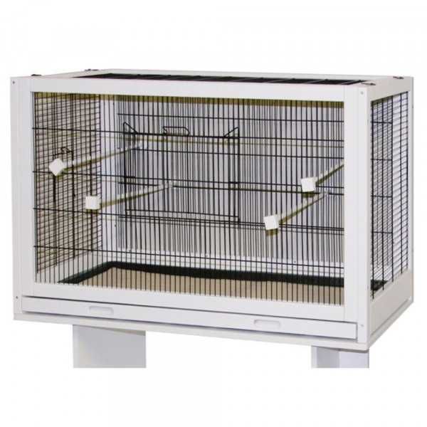 Gaiola para Aves – Estrutura em Madeira (100 x 50 x 60 cm)