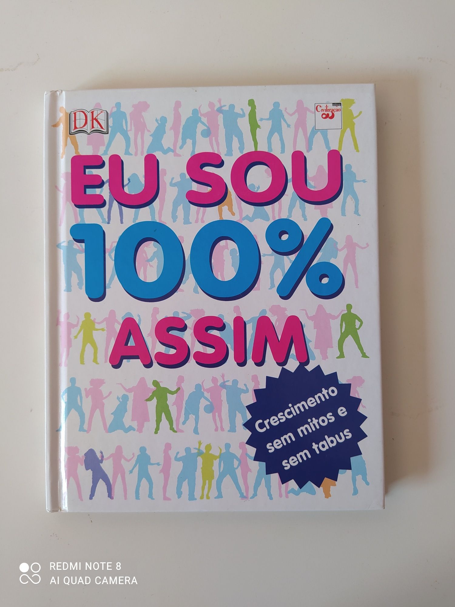 Livro "Eu sou 100% assim"