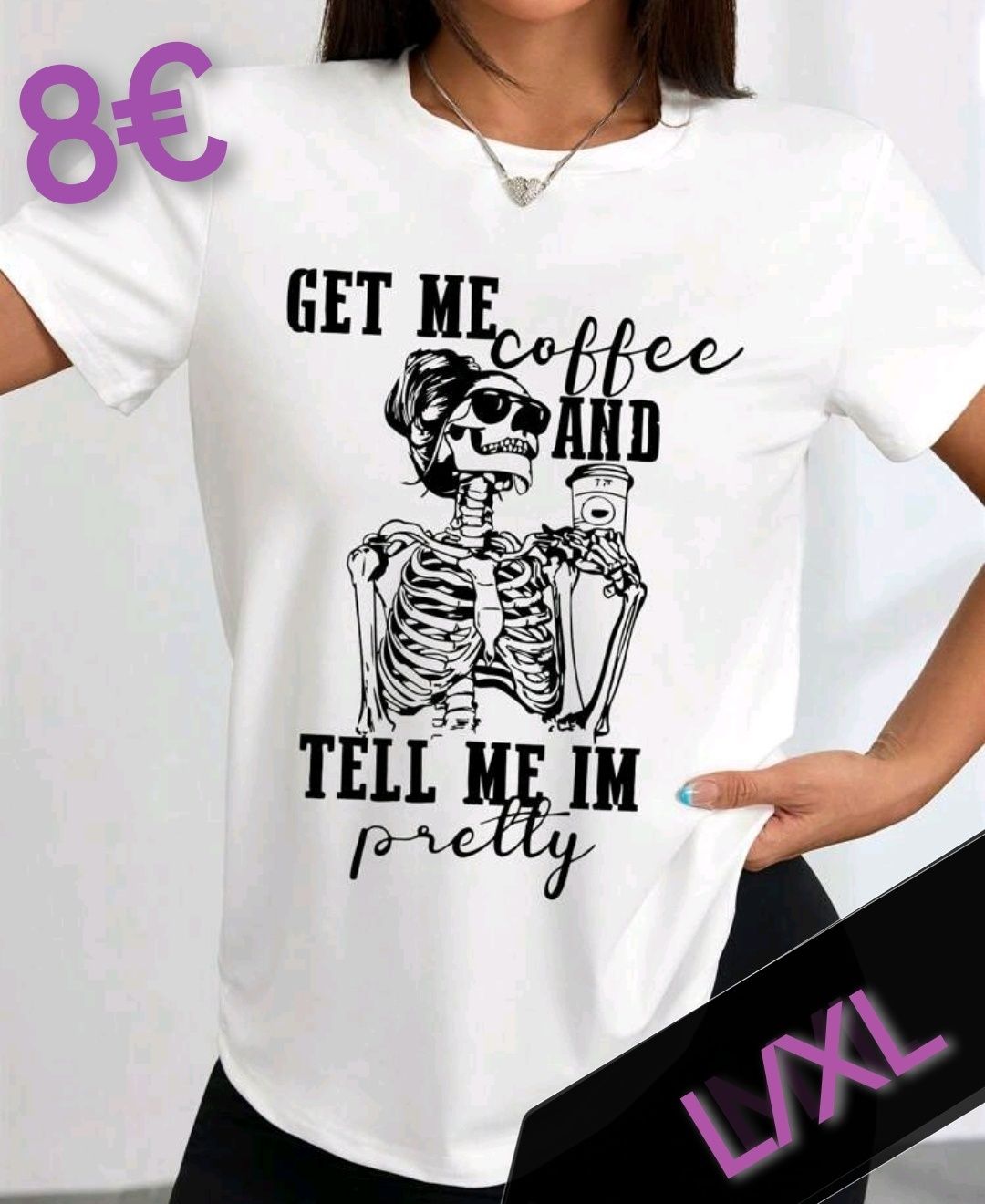 T-shirt - Tamanho L/XL (NOVA)