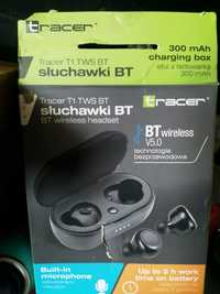 BEZprzewodowe słuchawki douszne TRACER T1 TWS BT
