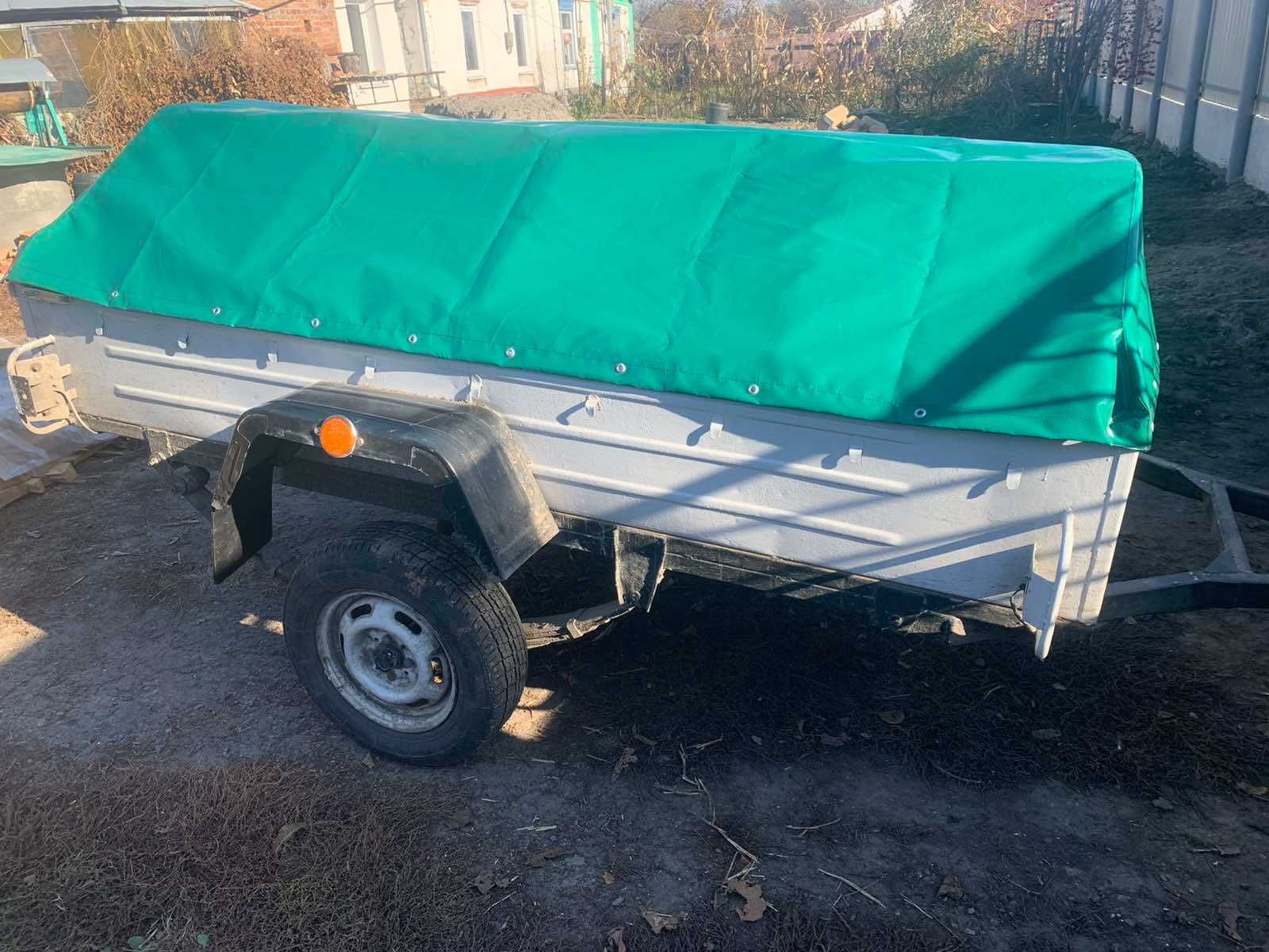 Тент пвх на легковий прицеп пга  1,8 * 1,3