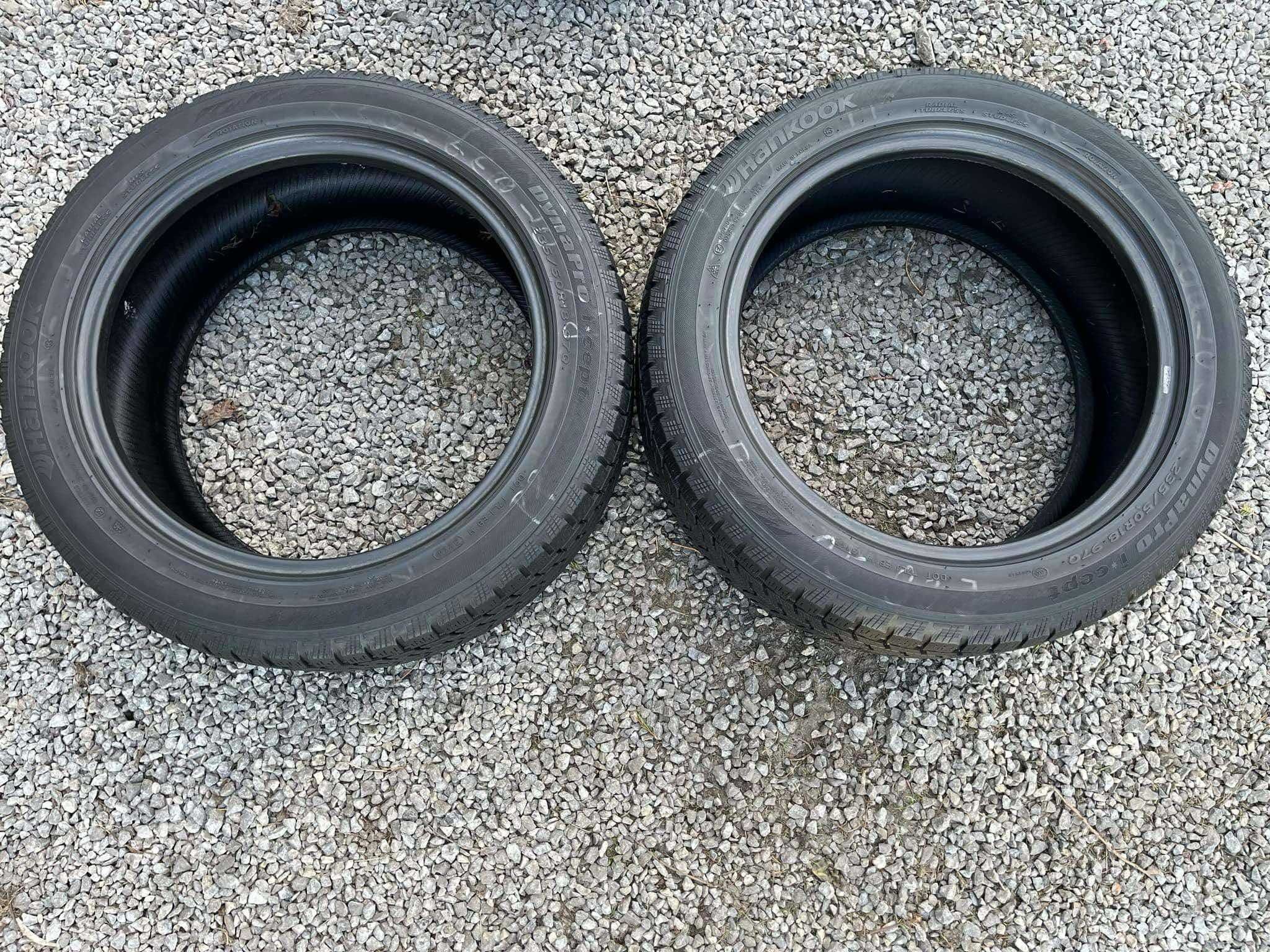 Opony 235/50R18 Hankook Dynapro I*cept Zima 2sztuki 7,27mm bieżnika