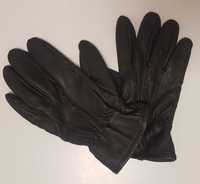 Теплые мужские перчатки из натуральной кожи House