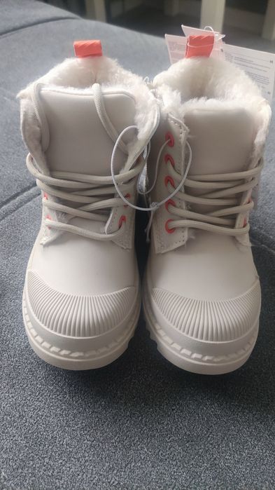 Nowe kultowe buty zimowe, trapery, botki - ocieplane - rozm. 27