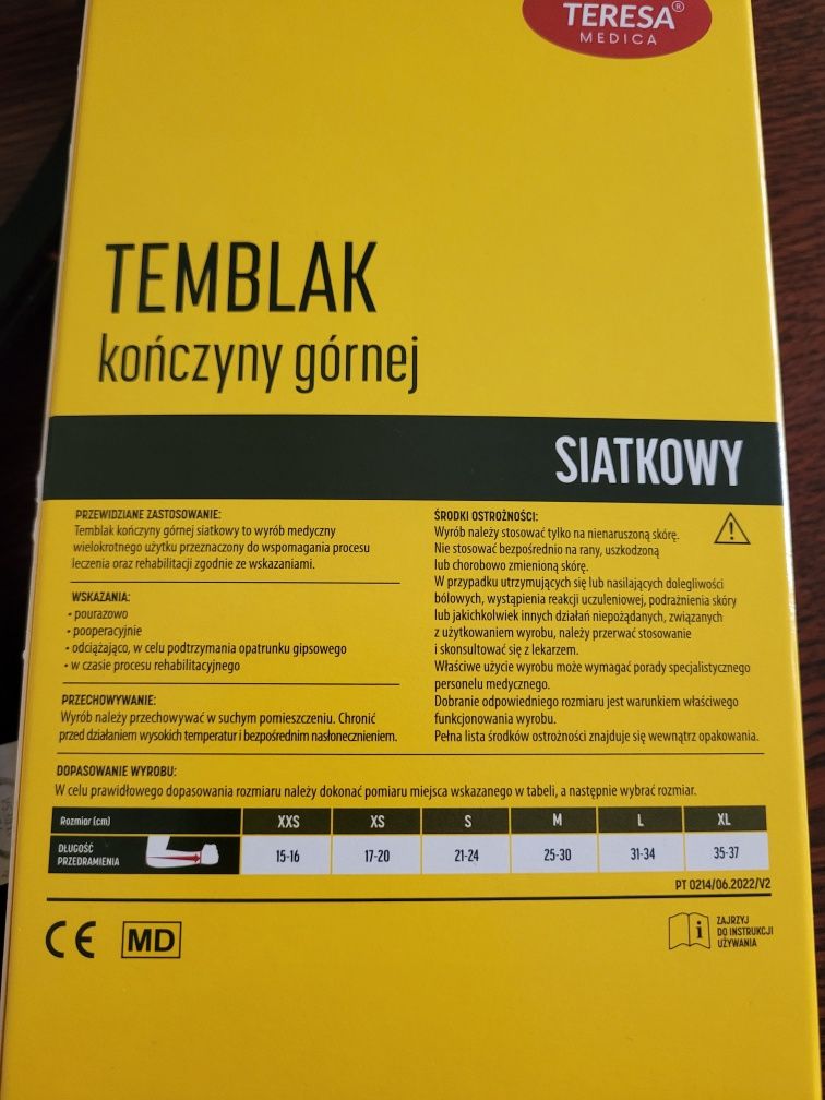 Temblak na rękę xxs dla dziecka