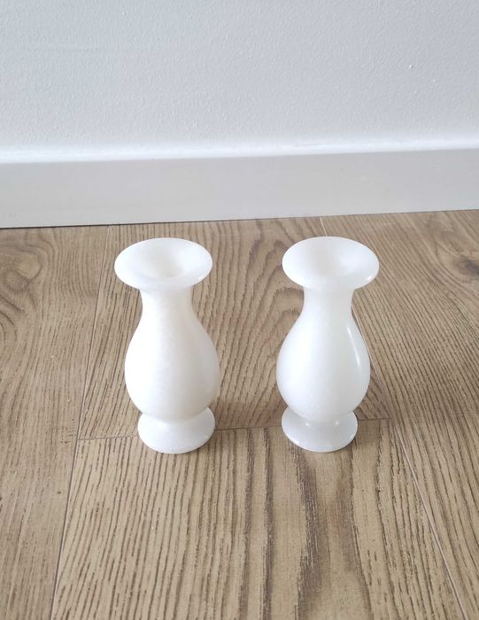 2 Vasos em Pedra Jade - Incensários