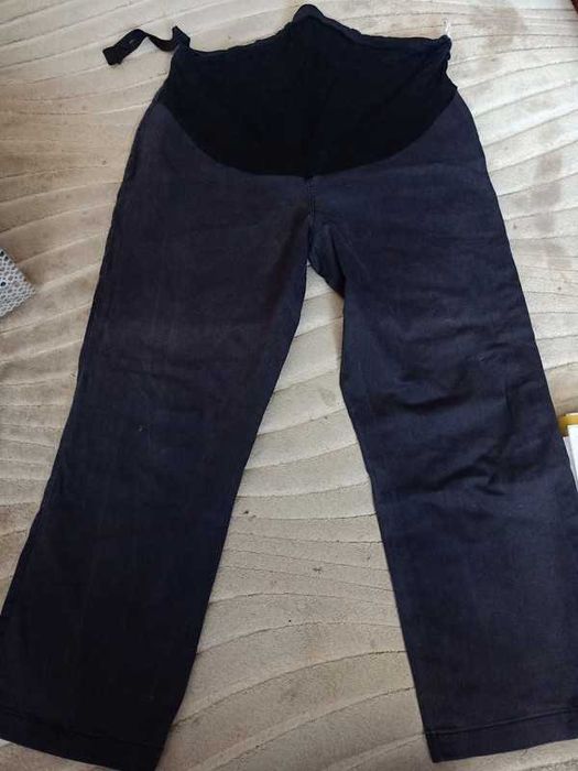 spodnie ciążowe ciemno szare