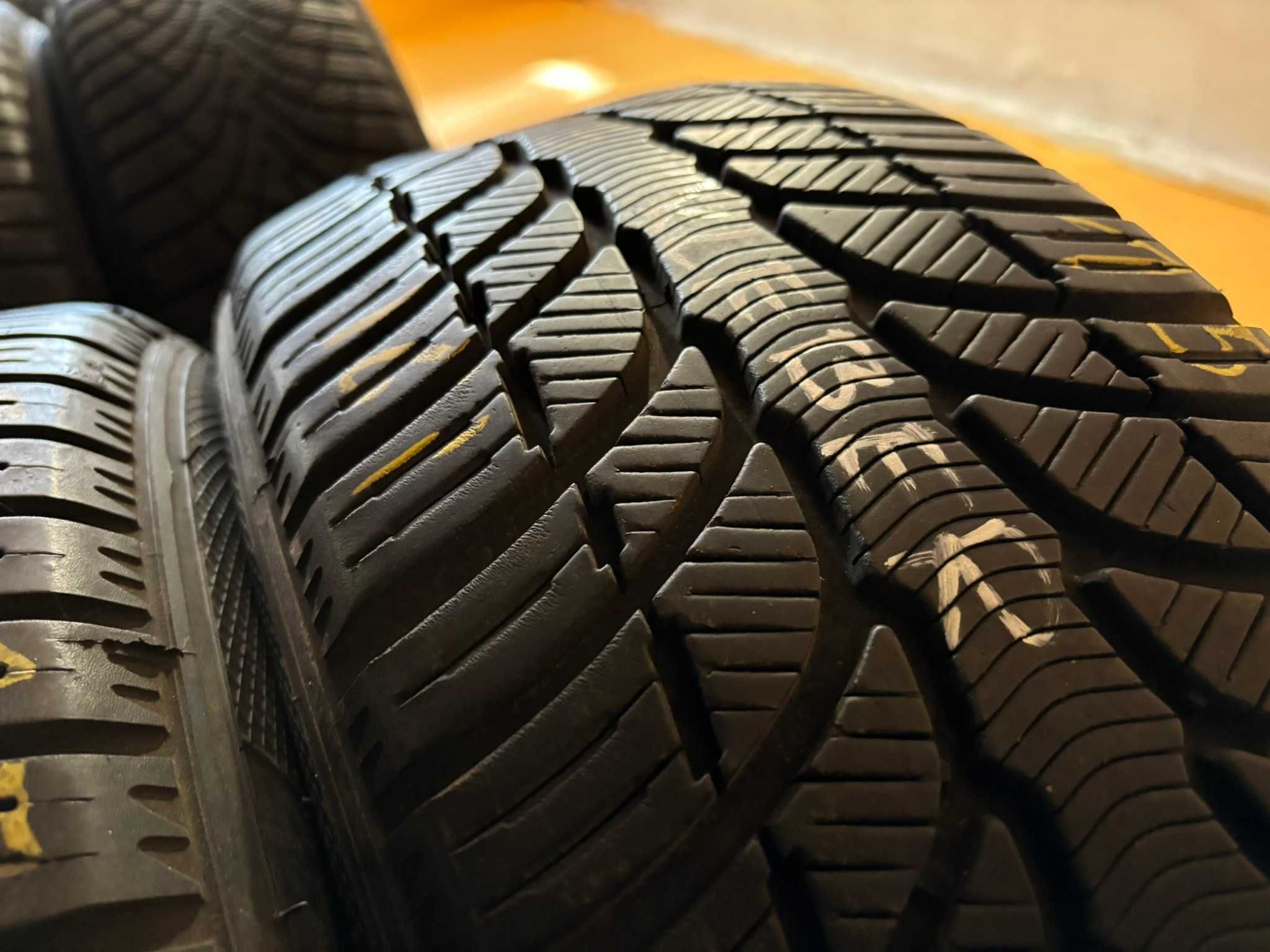 2X Opony Całoroczne 195/45R16 84H KLEBER QUADRAXER 6.8MM Spr. Całe!