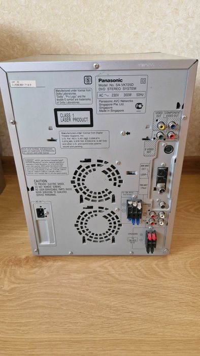 Panasonic SA-VK725D - музикальний центр - 5 колонок