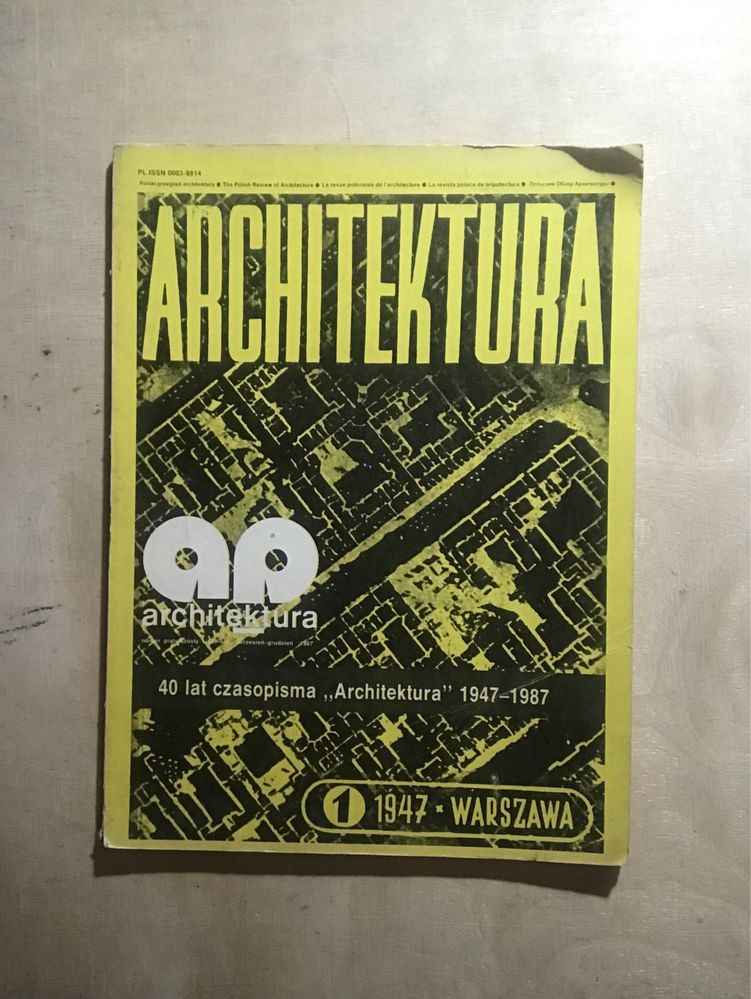 Architektura czasopismo SARP 1987 rok