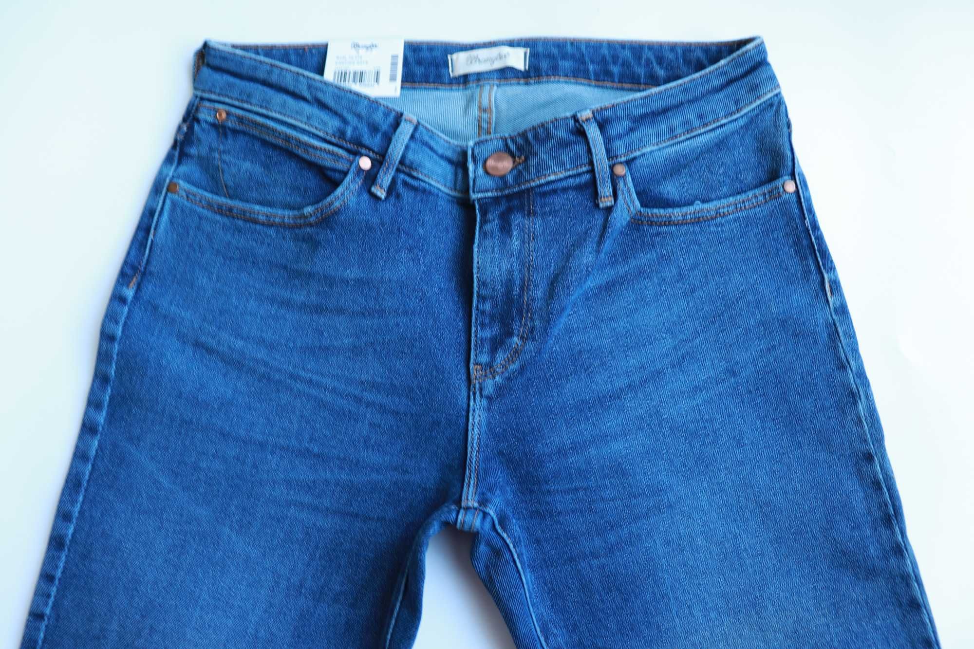 WRANGLER SLIM W28 L34 damskie spodnie jeansy nowe